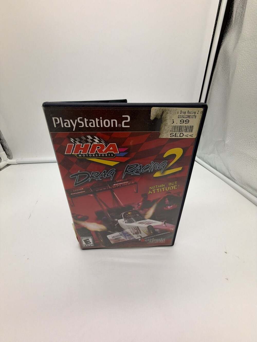 IHRA Motorsports Drag Racing 2 PlayStation 2 PS2 Game with Manual (tested)